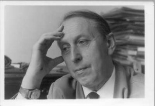 Hans Theo Richter (1902-1969; Maler, Grafiker). Aufnahme nach 1965