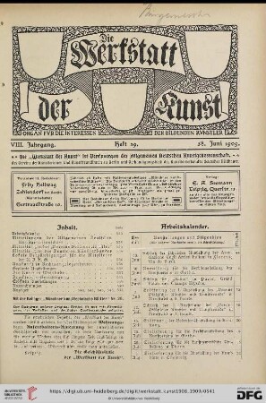 Heft 39 (28. Juni 1909)