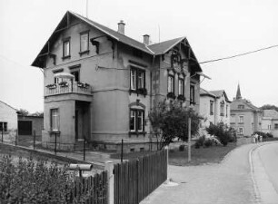 Hörnitz : Hörnitz. Wohnhaus (um 1900), Zittauer Straße 20. Straßenansicht mit Hauseingang
