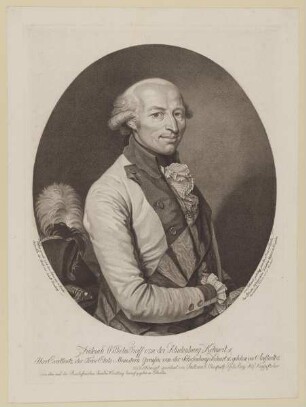 Bildnis des Friderich Wilhelm von der Schulenburg Kehnert