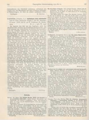 235 [Rezension] Laurentius, Josephus, Institutiones iuris ecclesiastici quas in usum scholarum scripsit L. Ed. III., emendata et aucta