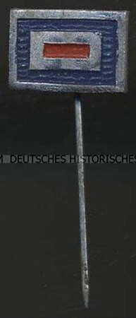 WHW-Abzeichen, Signalflaggen-Alphabet: W, Straßensammlung im Gau Hamburg, vom Januar 1942