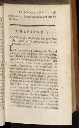 Chapitre V. - Chapitre VI.