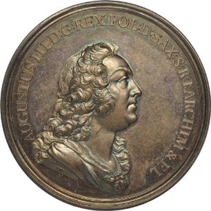Kurfürst Friedrich August II. - auf die Vermählung des Prinzen Friedrich Christian mit Maria Antonia von Bayern