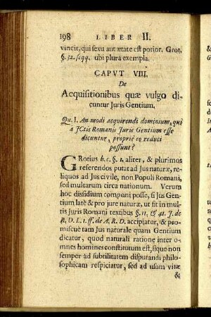Caput VIII. - XI.