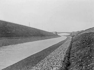 Mittellandkanal im Bau