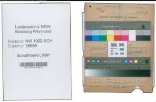 Entnazifizierung Karl Schalthoefer , geb. 24.02.1904 (Schuhmacher)