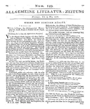 Apollonion. Ein Taschenbuch zum Vergnügen und Unterricht. Auf das Jahr 1808. Wien: Degen 1808