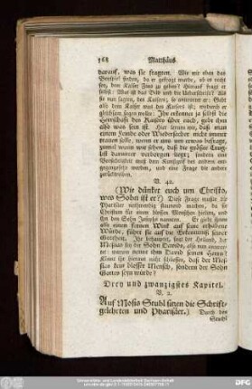 Drey und zwanzigstes Kapitel.