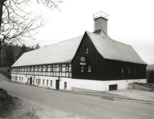 Bärenfels (Kreis Dippoldiswalde), Böhmische Straße 1. Gasthof und Hotel Bärenfels (um 1800)