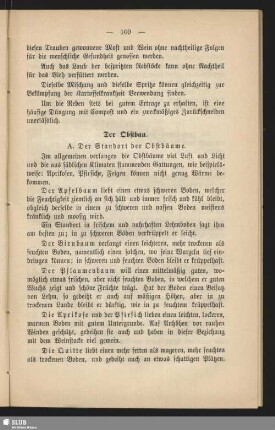 Der Obstbau