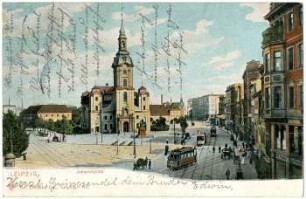Leipzig. Johannisplatz