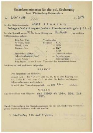 Glauner, Adolf