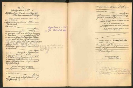 Standesamtsbuch der Stadt Aschaffenburg: Eheschließungen 252/1930 - 130/1931