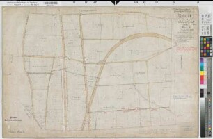 Uelzen (Unna), Zusammenlegung Uelzen, Bl. 3 Urkarte II Kessebüren Flur 1