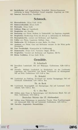 Schmuck (Nr. 645-659)