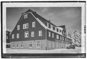 Oberwiesenthal. Rotes Vorwerk. Erholungsheim Bezirksverband Amtshauptmannschaft Chemnitz