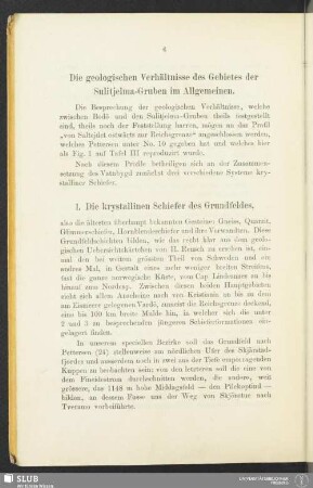 Die geologischen Verhältnisse des Gebietes der Sulitjelma-Gruben im Allgemeinen