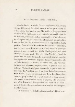 II. - Premières années (1592-1608)