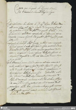 [Faszikel 3: Erörterungen über den Status der Herzöge von Savoyen als Könige von Zypern]