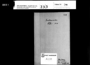 Stadtsyndikus (= Advokat)
