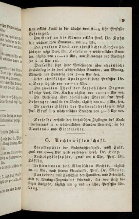 9-11, G. Rechtswissenschaft