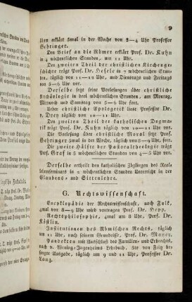 9-11, G. Rechtswissenschaft
