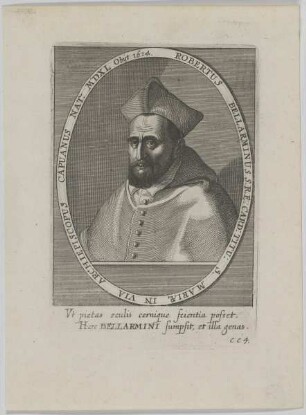 Bildnis des Robertus Bellarminus
