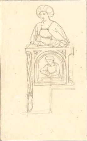Hoffstadt, Friedrich; Kassette 2: Mappe III.5, Chorstühle und Betstühle (1188-1196) - Detail
