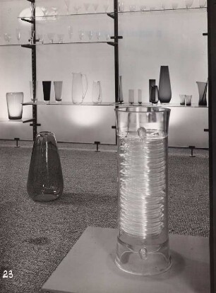 XI. Triennale Mailand, Deutsche Abt., Glaswaren