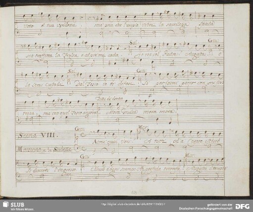 Recitativo: Aimè quai voci a tutti