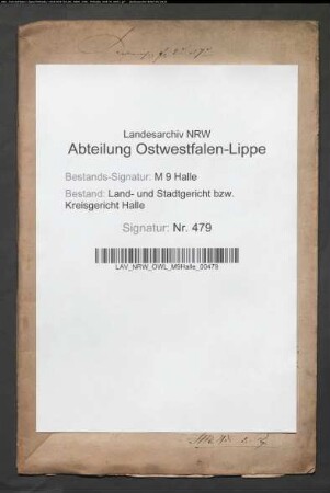 Sonstige: Horstmann, Heinrich Wilhelm: