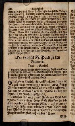 486-496, Das I. - V. Capitel