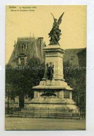 Denkmal von 1870 in der französischen Stadt Sedan