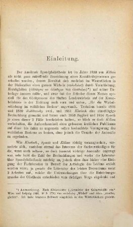Zur Entwicklungsgeschichte des spondylolisthetischen Beckens und seiner Diagnose : mit Berücksichtigung von Körperhaltung und Gangspur ; casuistisch-kritische Monographie