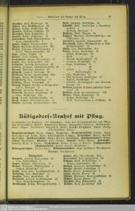 Rüdigsdorf-Neuhof mit Pflug