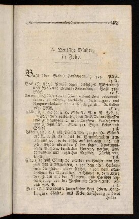 3-36, A. Deutsche Buecher,