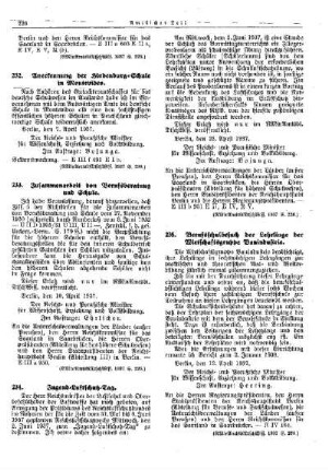 Jugend-Luftschutz-Tag : [Erziehung] ; [Für das Reich] ; [Amtliche Erlasse] ; [Amtlicher Teil]
