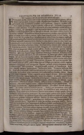 Crepusculum In Academia Julia.