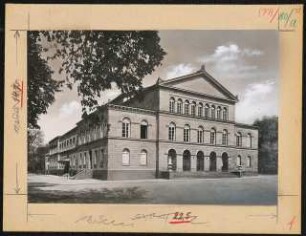 Herzogliches Hoftheater, Coburg: Ansicht von Süden