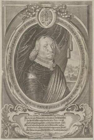 Bildnis des Friderich Wilhelm, Herzog zu Sachsen