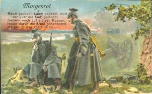 Morgenrot - 2. Kaum gedacht, kaum gedacht [...]