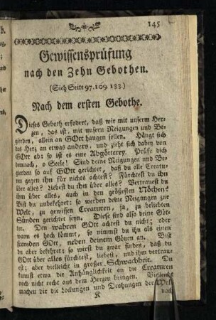 Gewissensprüfung nach den Zehn Gebothen