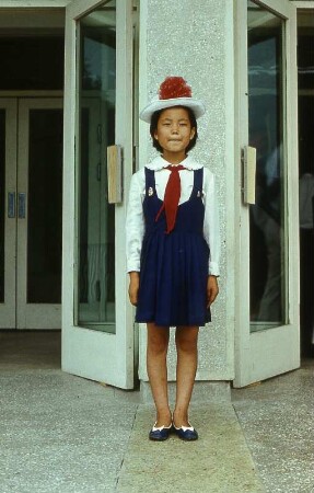 Nord-Korea 1981, Pionier in Pjöngjang