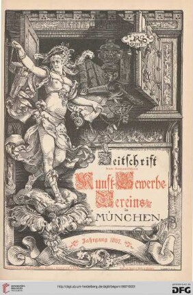 Zeitschrift des Bayerischen Kunstgewerbe-Vereins zu München: Monatshefte für d. gesammte dekorative Kunst