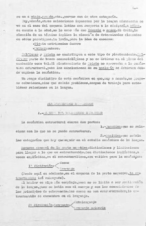 6-27, Planteamientos semanticos