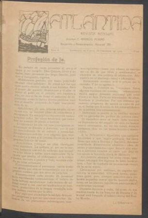 1919,1,1: año 1, núm. 1 (septiembre de 1919)