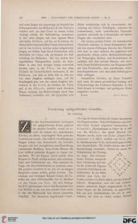 Verzierung spätgothischer Gewölbe