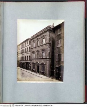 IV Florence ArchitectureFlorenz, Palazzo Larderel, Fassade - Rotes Album IV (Florenz, Architektur)