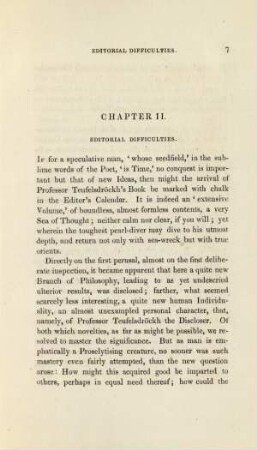 Chapter II. Editorial Difficulties